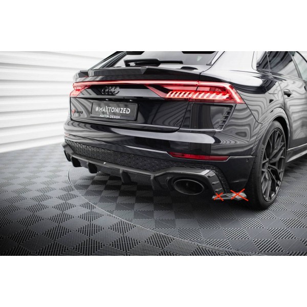 Diffuseur arrière Carbone pour AUDI RSQ8 (2019-2023)(Maxton Design)