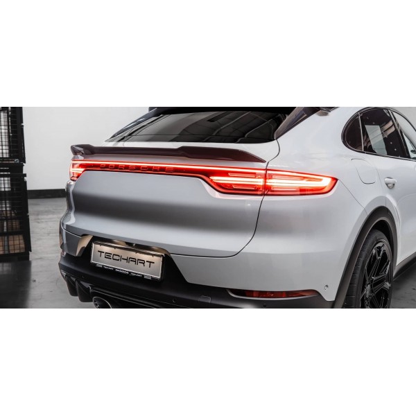 Becquet de coffre TECHART pour Porsche Cayenne V6 / S / E-Hybrid / S E-Hybrid / GTS / Turbo E-Hybrid Coupé 9YB E3 II (2024+)