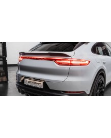 Aileron Arrière En Fibre De Carbone Pour Porsche Cayenne SUV 2018-2022 - Style Sport, Stabilisation Et Look Agressif - Facile à Installer - 2
