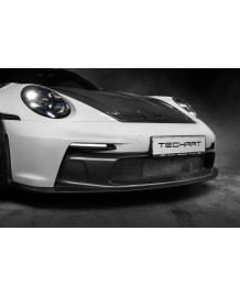 Spoiler Avant carbone TECHART pour Porsche 992.1 GT3 (2021-2024)