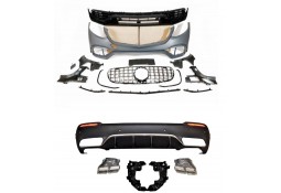 Kit carrosserie GLC63 AMG pour Mercedes GLC SUV X253 sans pack AMG (2015-2019)