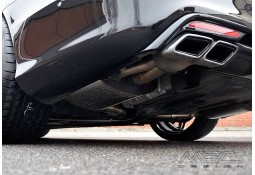 Echappement inox MEC DESIGN pour Mercedes Classe S63 S65 AMG W222 -Ligne Cat-Back à Valves