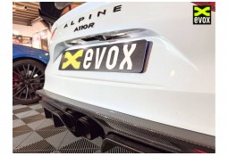Echappement inox EVOX pour Alpine A110R - Silencieux à valves