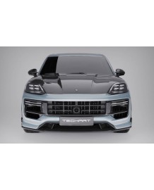 Coques rétroviseurs carbone TECHART pour Porsche Cayenne V6 S E-Hybrid S-E-Hybrid Turbo E-Hybrid GT 9YB E3.2 (2024+)