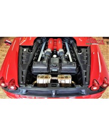 Caches latéraux Carbone compartiment moteur SFORZA pour FERRARI F430 Spider