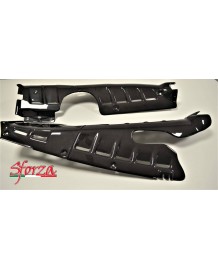 Caches latéraux Carbone compartiment moteur SFORZA pour FERRARI F430 Spider