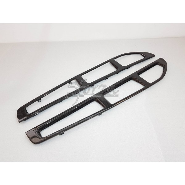 Grilles de capot moteur Carbone SFORZA pour FERRARI F430 Spider