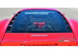 Grilles de capot moteur Carbone SFORZA pour FERRARI F430 Coupé