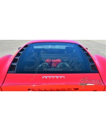 Grilles de capot moteur Carbone SFORZA pour FERRARI F430 Coupé