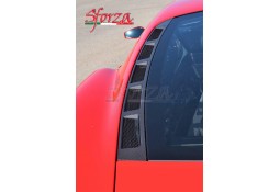 Grilles de capot moteur Carbone SFORZA pour FERRARI F430 Coupé