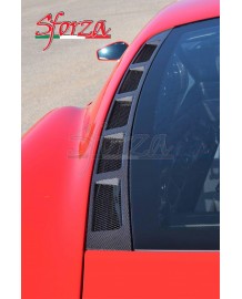 Grilles de capot moteur Carbone SFORZA pour FERRARI F430 Coupé