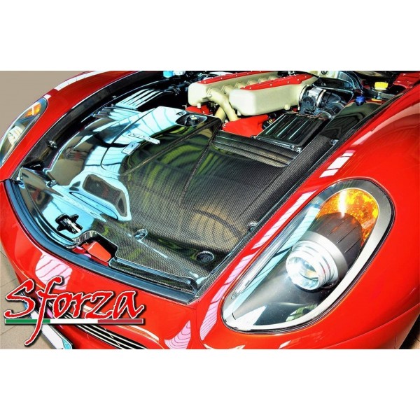 Cache moteur Carbone SFORZA pour FERRARI 599 GTB