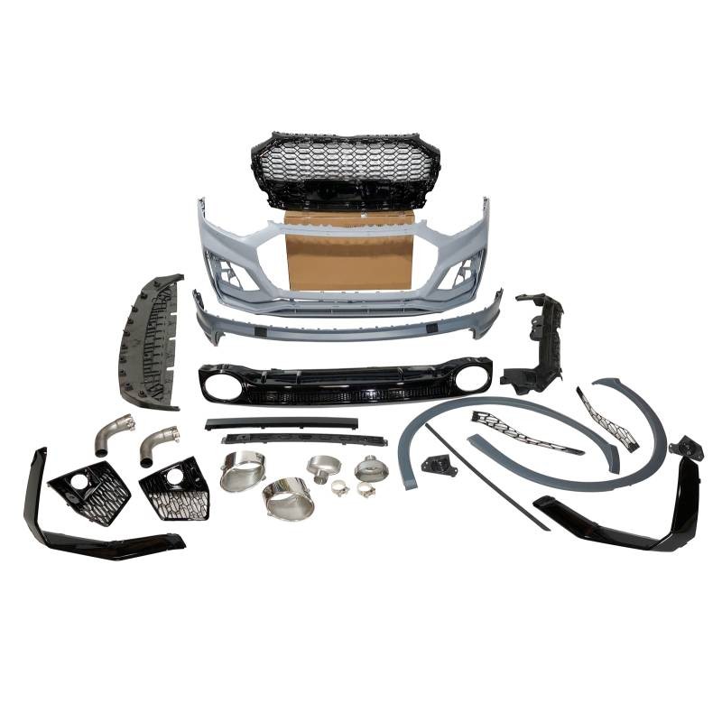 Protection Seuil De Coffre Pour Audi Q5 FY (2017-2024) - Acier Chromé, Installation Adhésive Sans Perçage - 11