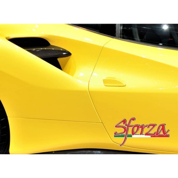 Prises d'air latérales Carbone SFORZA pour FERRARI 488