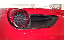 Contour de feux arrière Carbone SFORZA pour FERRARI 488