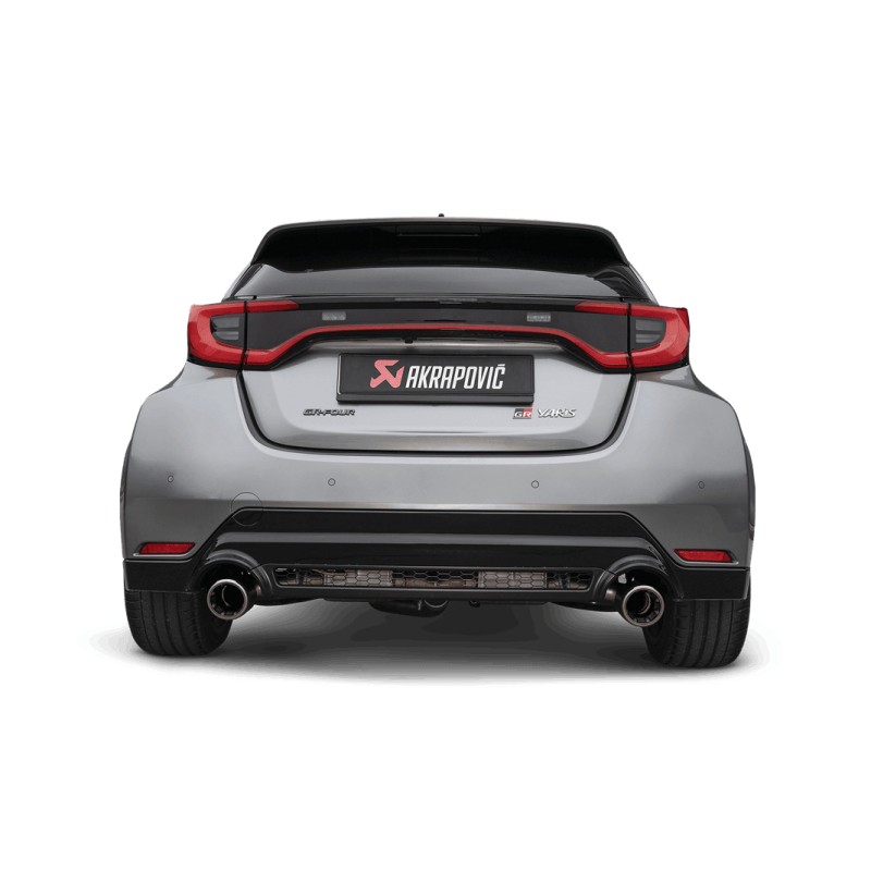 Silencieux Echappement AKRAPOVIC pour TOYOTA YARIS GR | SupRcars®