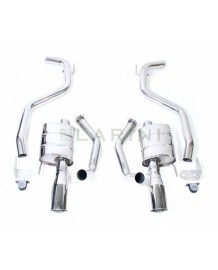 Silencieux d'échappement inox CARGRAPHIC pour JAGUAR XKR 4.0 / XK8 4.0 (1996-2002)