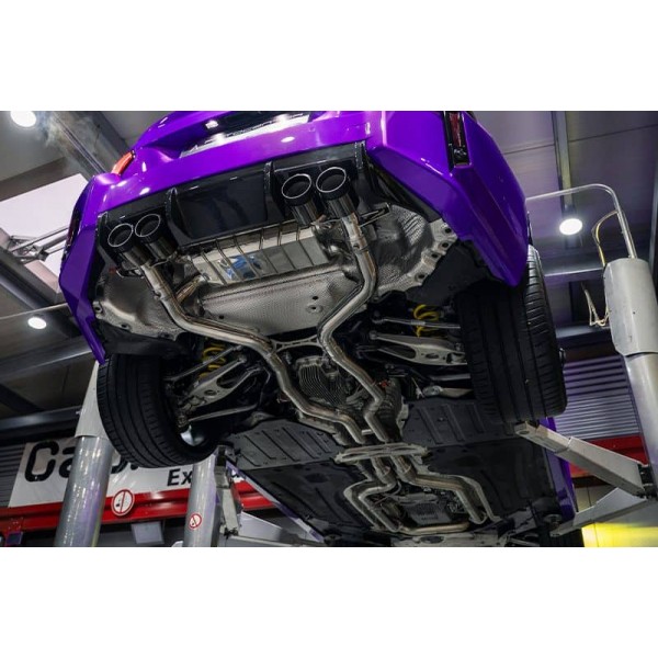 Echappement inox CAPRISTO pour BMW M2 G87 (2023+)-Ligne à valves Echappement inox CAPRISTO pour BMW M2 G87 (2023+)-Ligne à valves