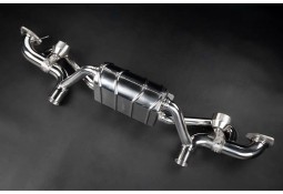 Silencieux d'échappement inox à valves CAPRISTO pour PORSCHE 718 GT4 RS / Spyder RS