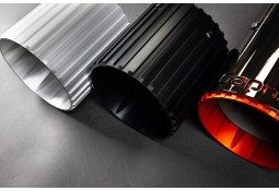 Silencieux d'échappement inox à valves CAPRISTO pour PORSCHE 718 Spyder / Cayman GT4 GTS