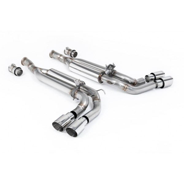 Silencieux d'échappement inox à valves MILLTEK pour Mercedes G63 AMG W465 (2024+) Silencieux d'échappement inox à valves MILLTEK pour Mercedes G63 AMG W465 (2024+)