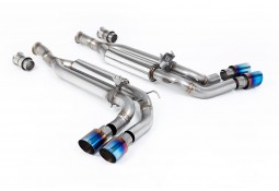 Silencieux d'échappement inox à valves MILLTEK pour Mercedes G63 AMG W465 (2024+)