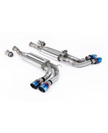 Silencieux d'échappement inox à valves MILLTEK pour Mercedes G63 AMG W465 (2024+)