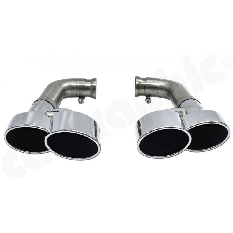 Embout d'échappement Inox Ducato OMAC - Accessoire carrosserie pour van