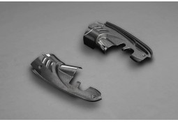 Caches latéraux moteur Carbone CAPRISTO pour Ferrari 488 GTS
