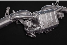 Silencieux d'échappement inox à valves + Suppression FAP CAPRISTO pour AUDI R8 V10 4S FAP (02/2019+)