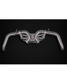 Silencieux d'échappement inox à valves + Suppression FAP CAPRISTO pour AUDI R8 V10 4S FAP (02/2019+)