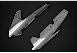 Ailettes de bas de caisse Carbone CAPRISTO pour AUDI R8 V10 4S (2020-2023)
