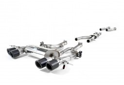 Echappement inox QUICKSILVER pour BMW M4 G82 G83 (2020+) -Ligne Fap-Back à Valves