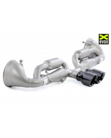 Silencieux d'échappement Inox à valves EVOX pour 992 GT3 / GT3 RS