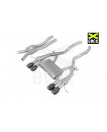 Ligne d'échappement Inox Cat-Back à valves EVOX pour BMW M3 G80 G81 M4 G82