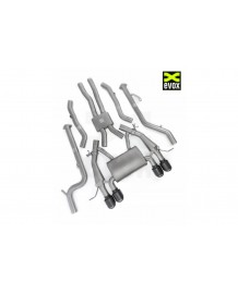 Ligne d'échappement Inox Cat-Back à valves EVOX pour BMW M3 G80 G81 M4 G82