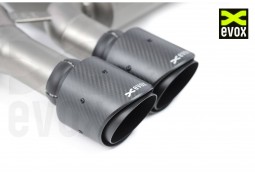 Ligne d'échappement Inox Cat-Back à valves EVOX pour BMW M3 G80 G81 M4 G82