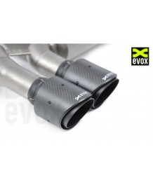Ligne d'échappement Inox Cat-Back à valves EVOX pour BMW M3 G80 G81 M4 G82