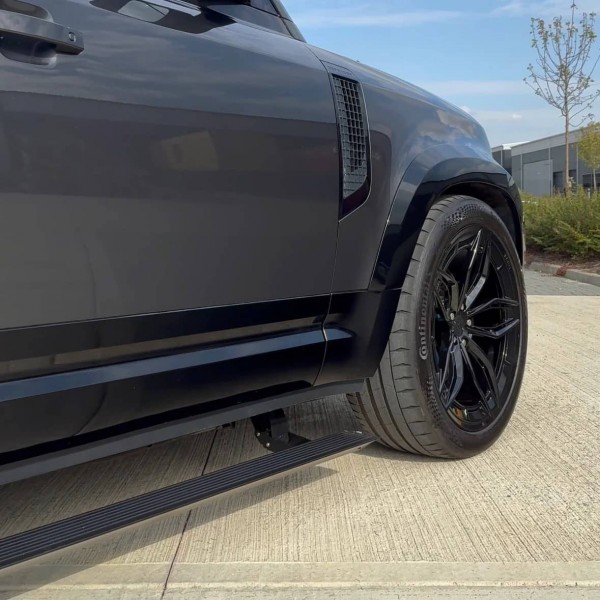 Marche Pieds Tubulaire Pour Defender 110 - 4 Portes (la Paire