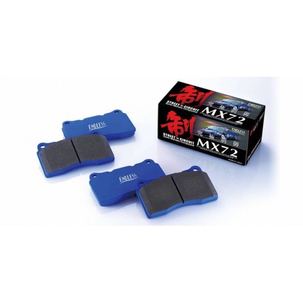 Plaquettes de freins Avant ENDLESS MX72 pour AUDI R8 V8 V10 (2007+) Plaquettes de freins Avant ENDLESS MX72 pour AUDI R8 V8 V10 (2007+)
