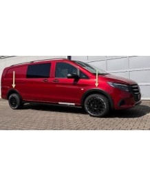 Extensions d'ailes HARTMANN pour Mercedes Classe V W447 sans Pack AMG Line (2024+)