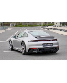 Diffuseur arrière EVO II MOSHAMMER pour PORSCHE 992.1 GTS ou S 4S avec SportDesign (2020-2024)