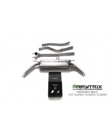 Echappement ARMYTRIX pour Mercedes CLA 180/200/250 2WD C117 (2016-2019)- Ligne Cat-Back à valves