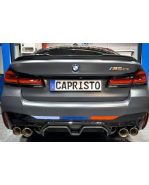 Ligne d'échappement inox à valves CAPRISTO pour BMW M5 CS F90 (2021+)