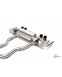 Echappement inox DCE PARTS pour BMW 840i G14 G15 (2018+)-Silencieux à valves