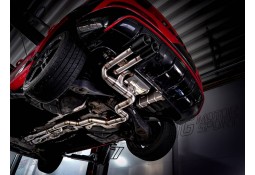 Ligne d'échappement inox Cat-Back à valves BULL-X pour AUDI RSQ3 8U 310/340Ch (2013-2015)