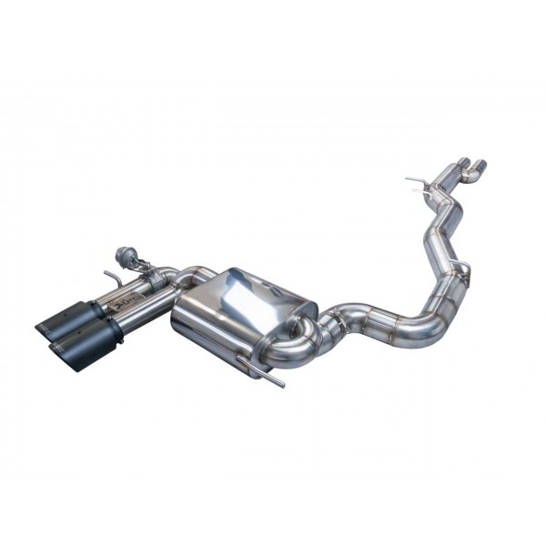 Ligne d'échappement inox Cat-Back à valves BULL-X pour AUDI RSQ3 8U 310/340Ch (2013-2015)