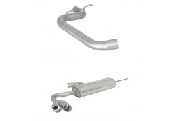 Echappement inox RAGAZZON pour AUDI TT 1.8 TFSI 8J 160ch 2WD (2008+)- Ligne Cat-Back