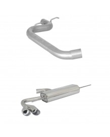 Echappement inox RAGAZZON pour AUDI TT 1.8 TFSI 8J 160ch 2WD (2008+)- Ligne Cat-Back