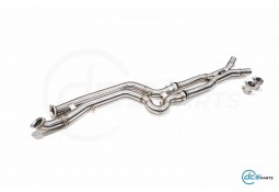 Suppression de filtres à particules Equal Lenght X-pipe inox DCE PARTS pour BMW M4 G82 / M3 G80 G81 S58 (2020+)